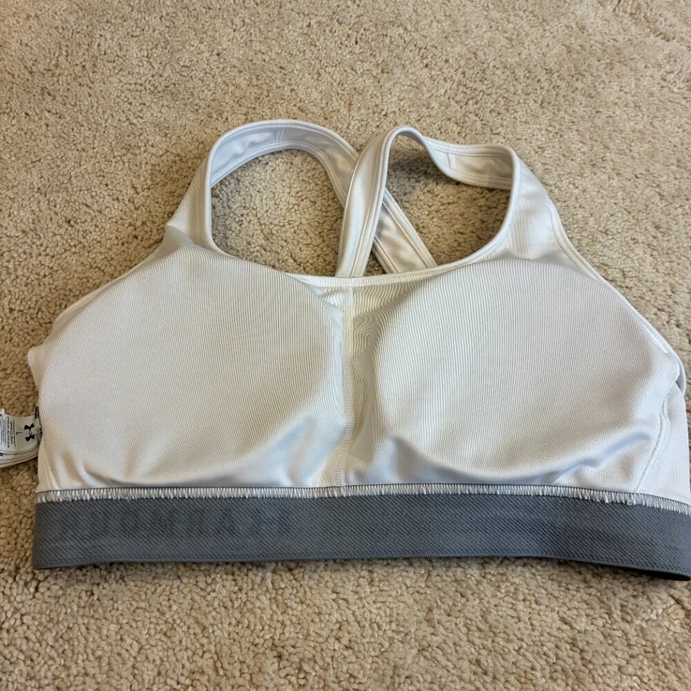 Under Armour Mid Crossback Women's Sports Bra - Picture 9 of 12